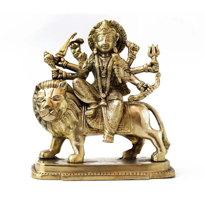 Bronze statue Durga