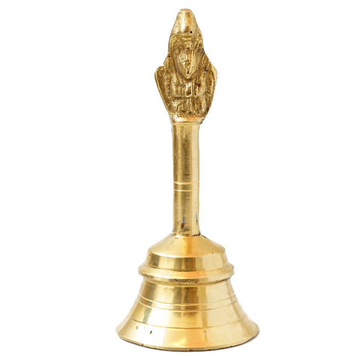 Bronze bell Ghanta with handle No. 4
