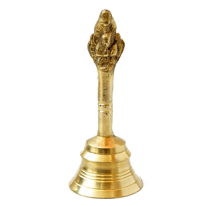 Bronze bell Ghanta with handle No. 7
