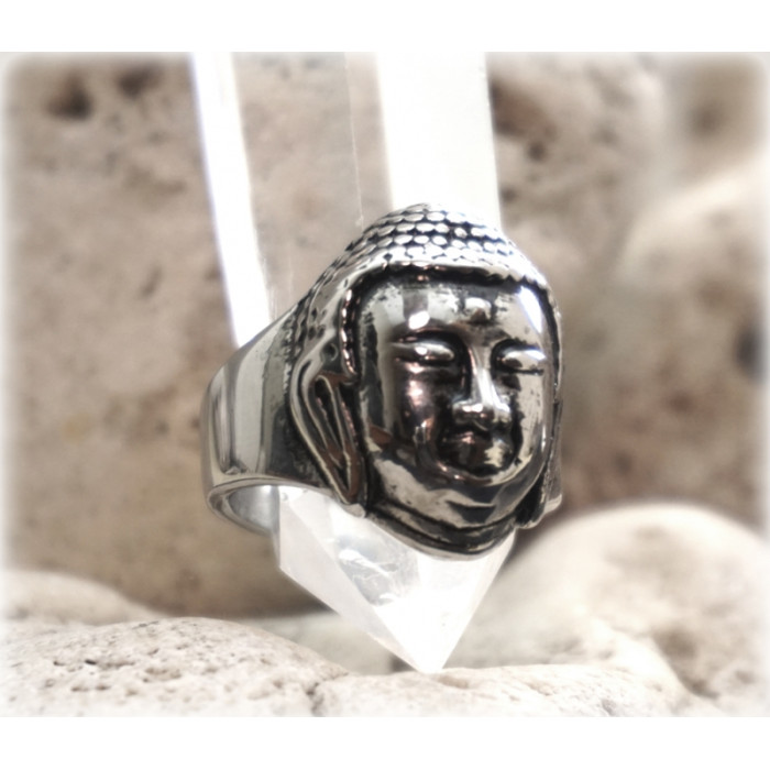 Ring Buddha face