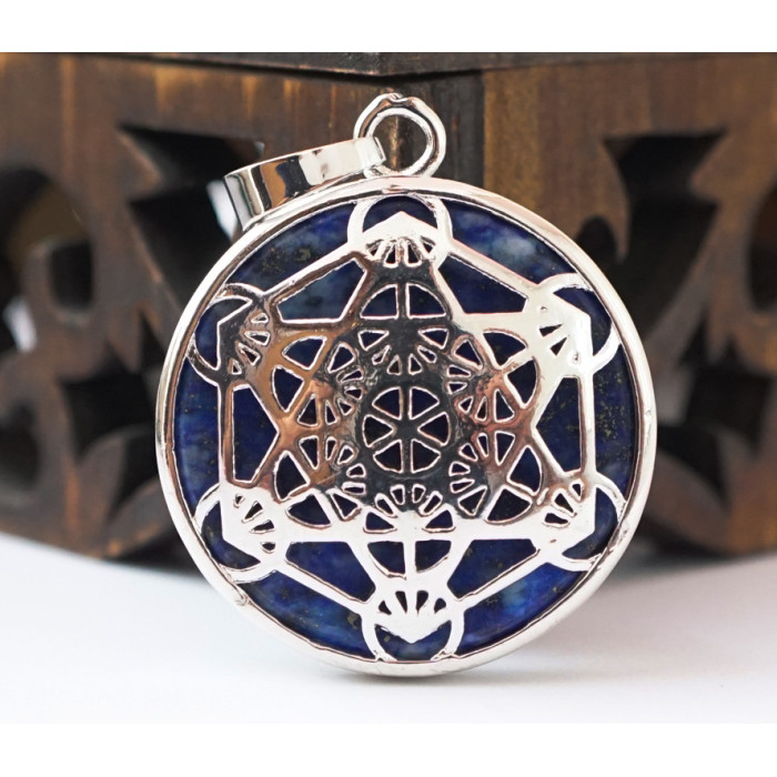 Pendant Metatron insert Sodalite