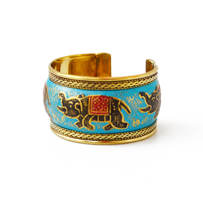 Bracelet Elephants Blue