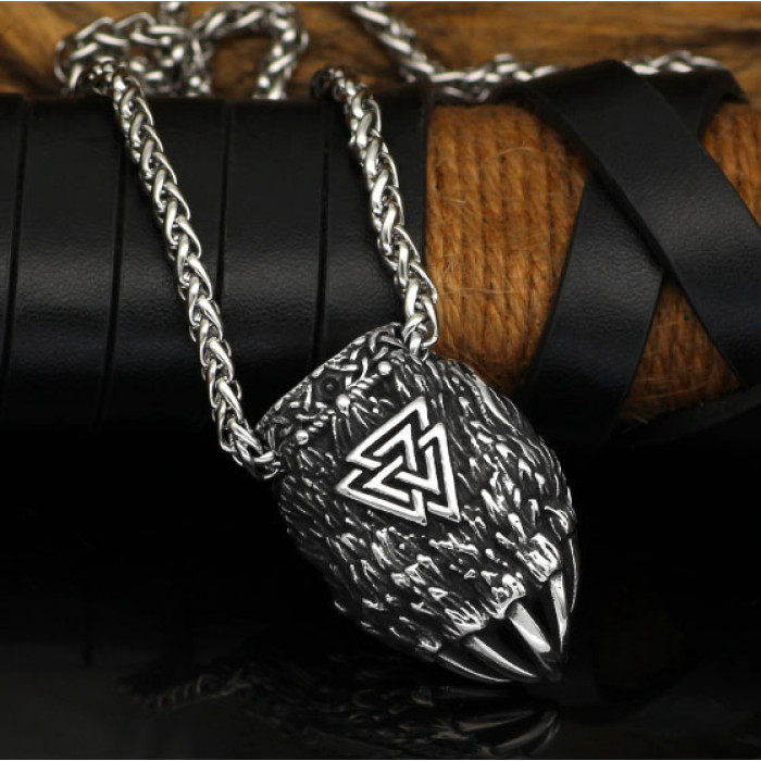 Bear Paw Pendant with Trixel