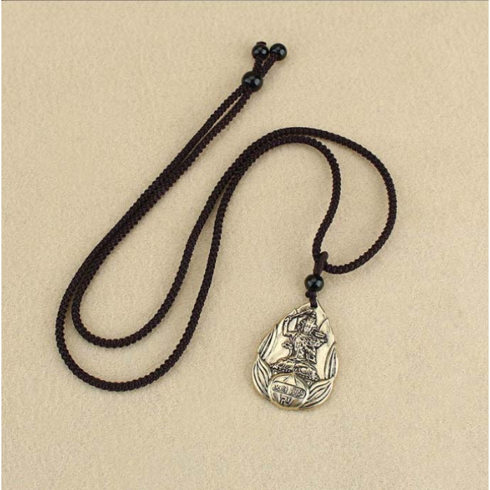 Metal pendant Manjushri