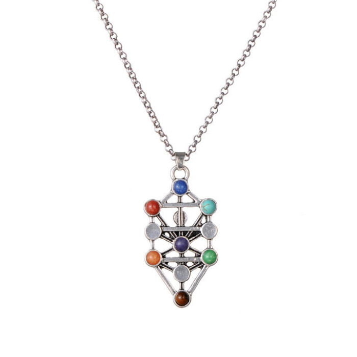 Pendant 7 Chakras Sephiroth