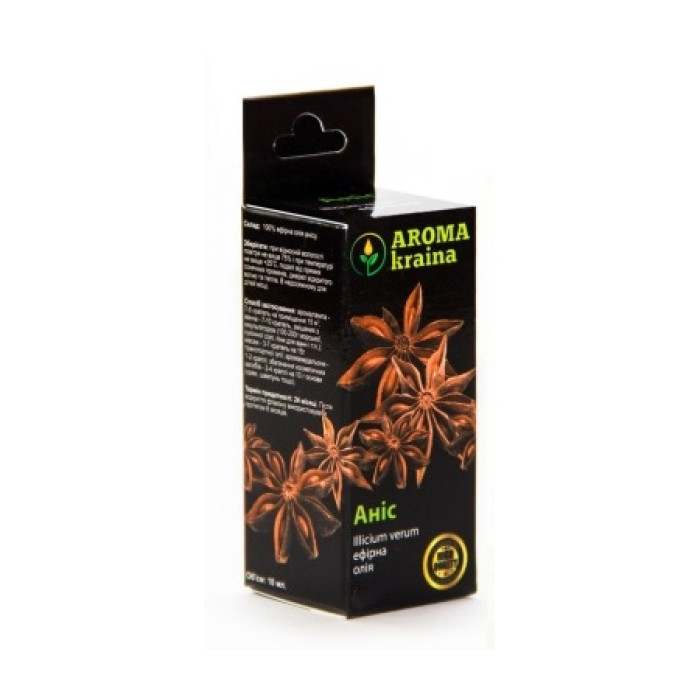 Anise essential oil 10ml. Aroma kraina