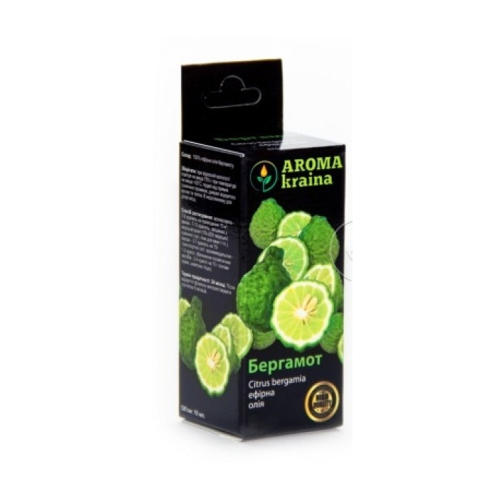 Bergamot essential oil 10ml. Aroma kraina