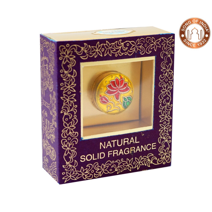Solid perfume Ocean Breeze in a metal jar 4 grams