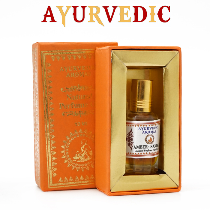 Ayurvedic Amber Sandal Perfume oil 10ml.