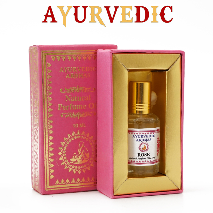 Ayurvedic Rose Perfume oil 10ml.