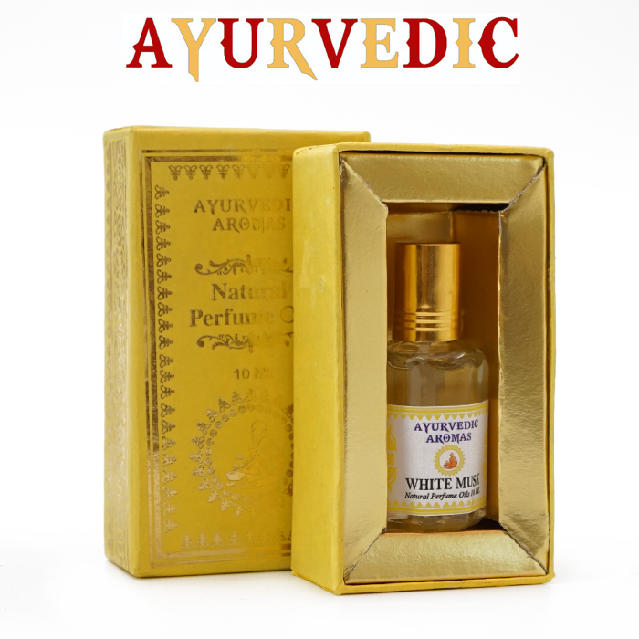 Ayurvedic White Musk Perfume oil 10ml.