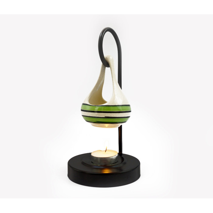Ceramic aroma lamp on a metal stand TC 5
