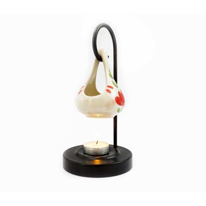 Ceramic aroma lamp on a metal stand TC 10