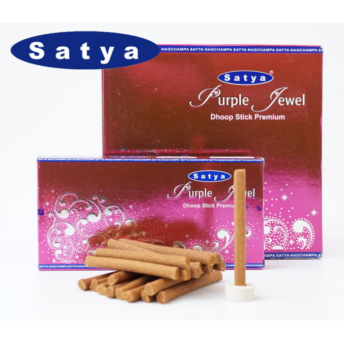 Satya Purple Jewel DHOOP