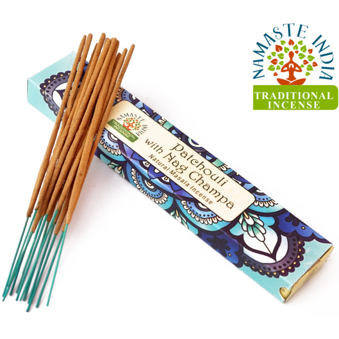 NAMASTE INDIA Patchouli Nag Champa 15 грамм Пачули Наг Чампа