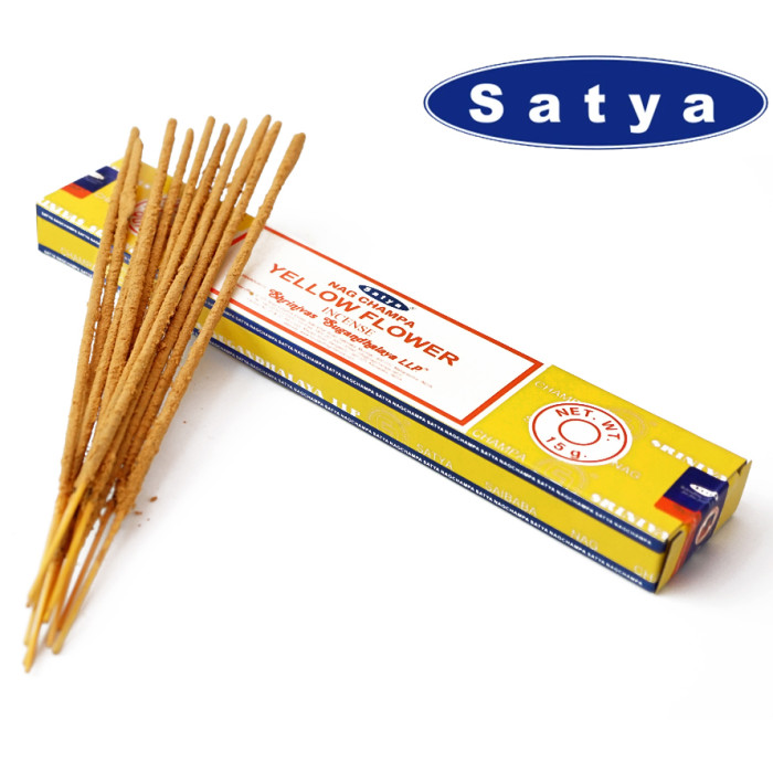 Satya Yellow Flower 15 grams