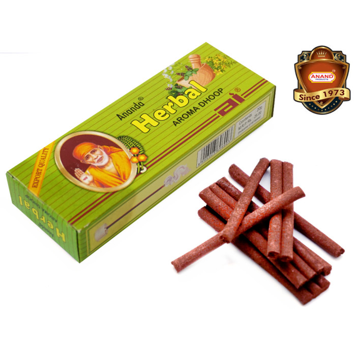 ANAND'S HERBAL AROMA DHOOP (baseless) Herbal