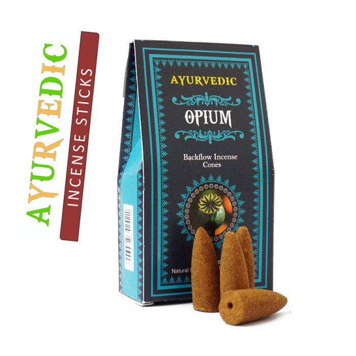 Ayurvedic BACK FLOW Cones Opium