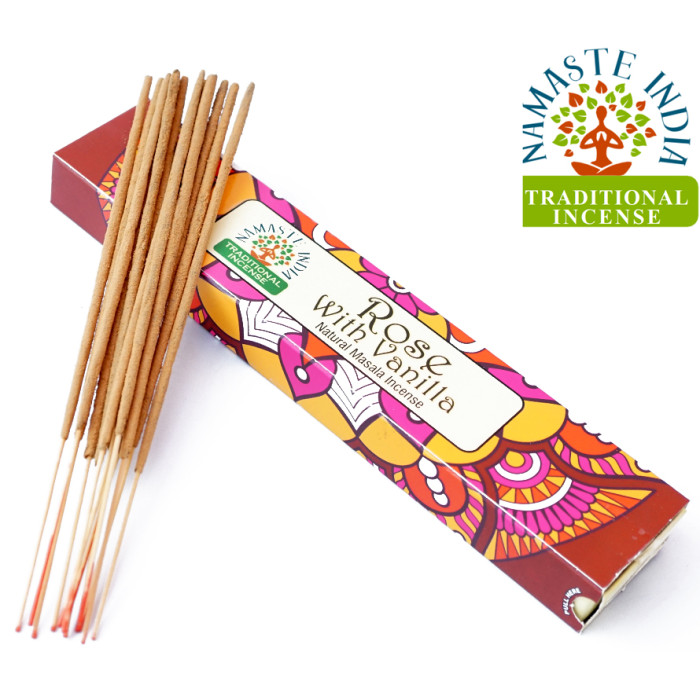 NAMASTE INDIA Rose Vanilla