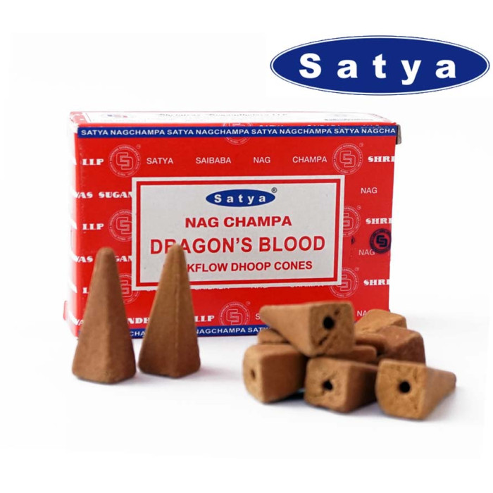 Satya Back Flow cones DRAGON'S BLOOD