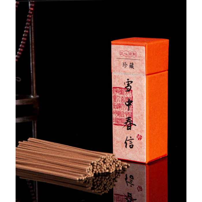 Incense sticks Stamp Spring snow