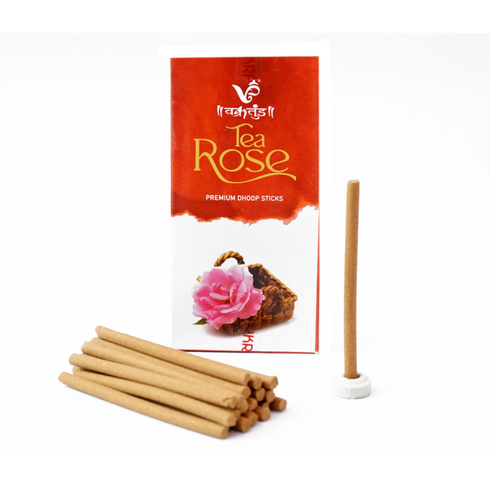 UNITED FRAGRANCE Tea Rose Dhoop