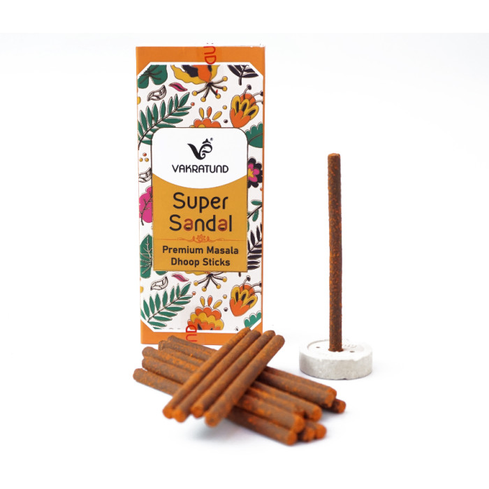 UNITED FRAGRANCE Super Sandal Masala Dhoop 17 палочек