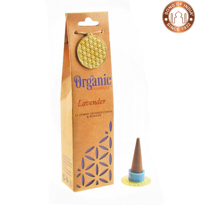 Lavender Organic Goodness Aromatic cones