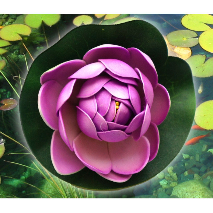 Decorative Lotus Light Lilac small