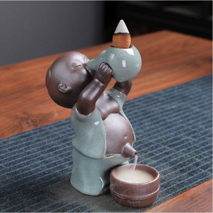 Backflow Incense Burner "Fukurokudo"