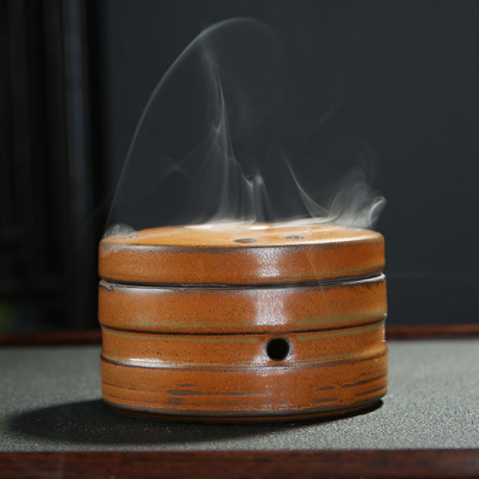 Stand for incense sticks ceramic Zen steamer