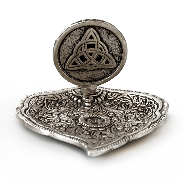 Incense Stick Stand Leaf Triquetra DH-310