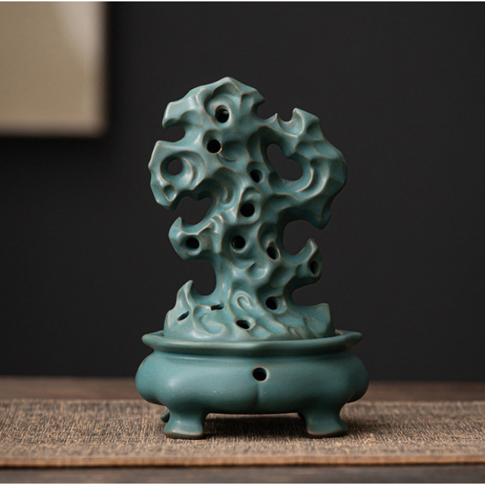 Taihu Incense Burner No. 193 Green