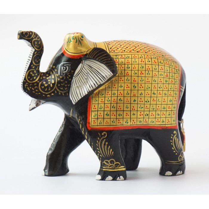 Wooden elephant S6122-5