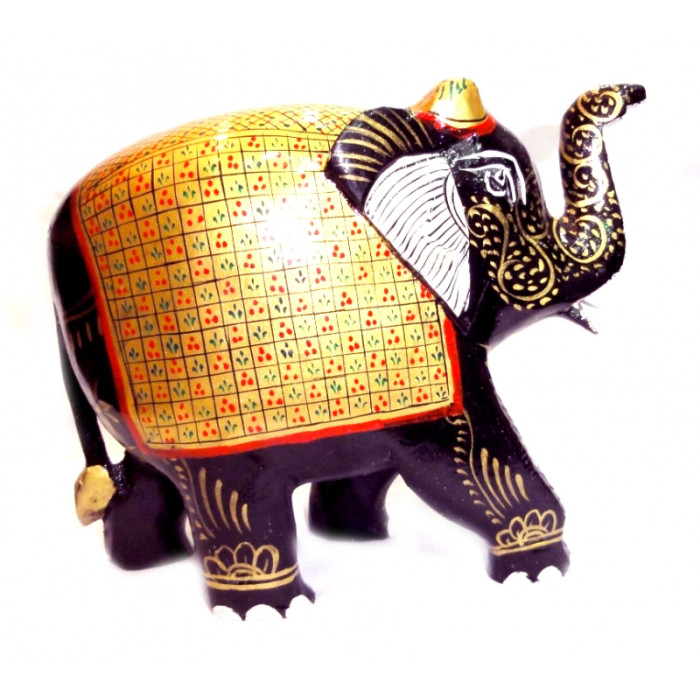 Wooden elephant S6122-6