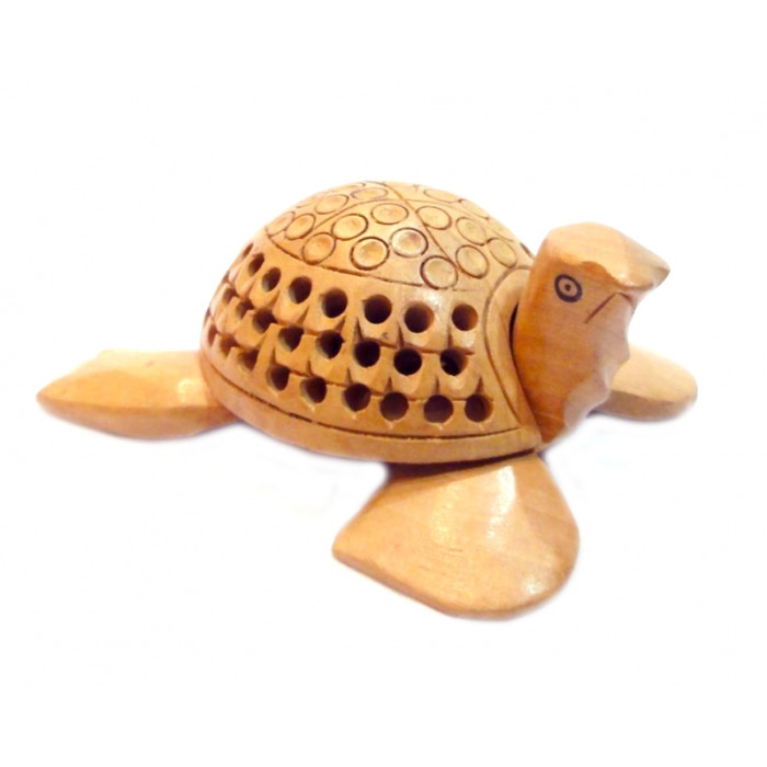 Turtle carved wood cedar С2335-4