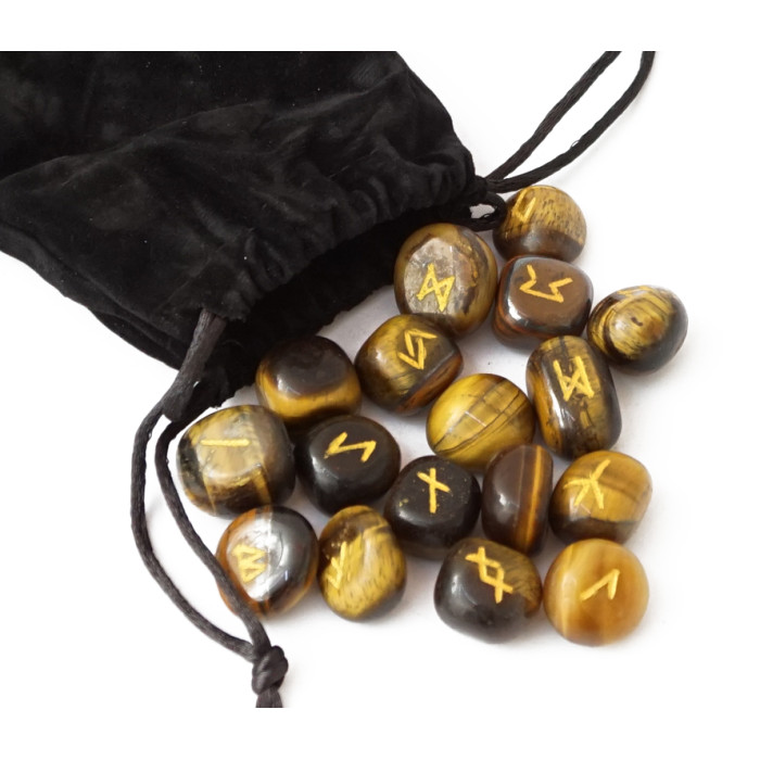 Tiger's eye runes