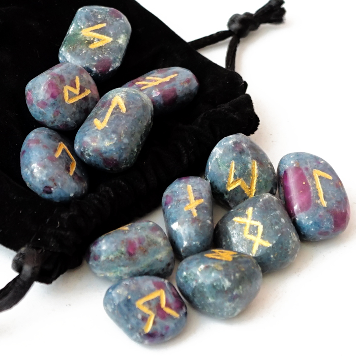 Runes from Ruby in Kyanite