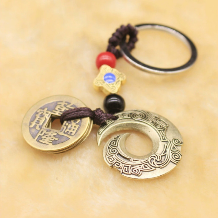 Feng Shui Keychain Endless Success + 5 Coins
