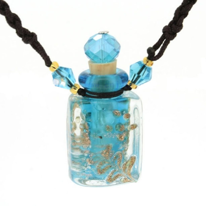 Bottle for perfume Blue Square No. 2