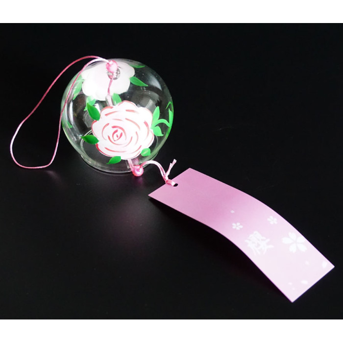 Japanese glass bell Furin Flowers №4