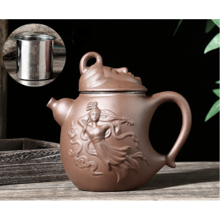 Kettle "Moon teapot" brown 600ml.