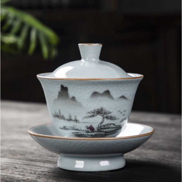 Gaiwan Landscape 150ml.