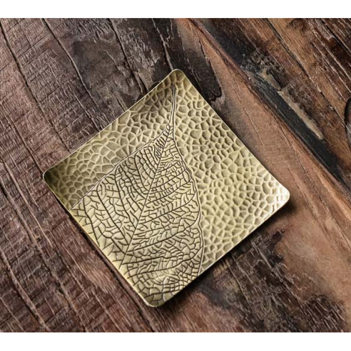 Bodhi Leaf Chabei Dish bronze Color