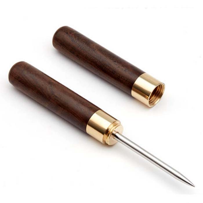 Awl for puer tea - tea knife "Tubus" Ebony wood