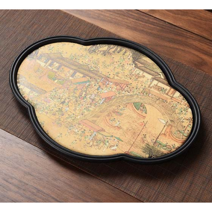 Chaban for the Gongfu Cha tea ceremony "Qingming Festival" cloud
