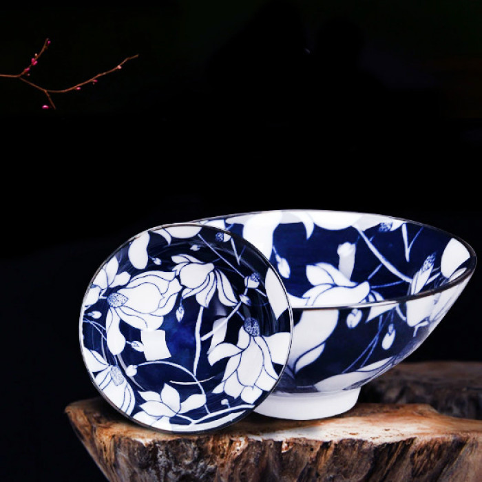 Chabei Cup for Gongfu Cha "Bamboo Hat" Peony blossoms