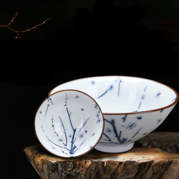Chabei Cup for Gongfu Cha "Bamboo Hat" Autumn warmth