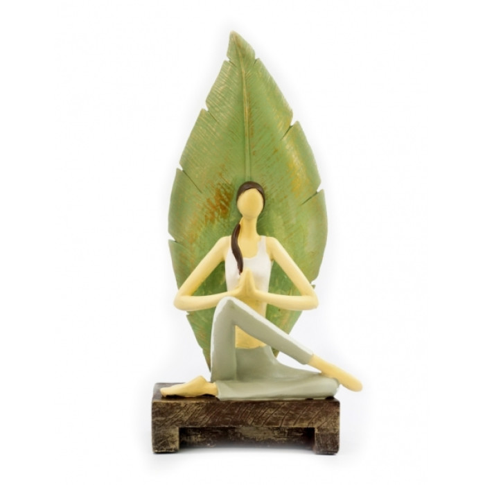 Figurine "Yoga" polystone