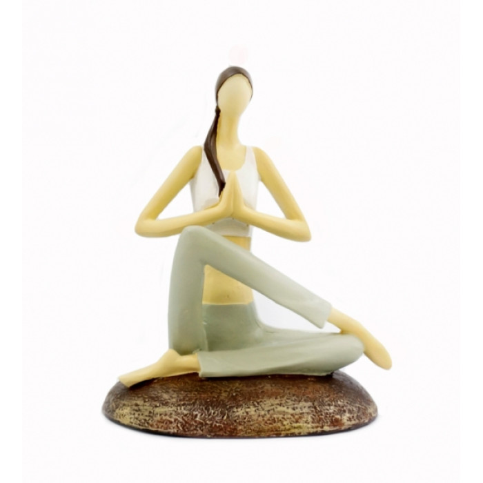Figurine "Yoga" polystone